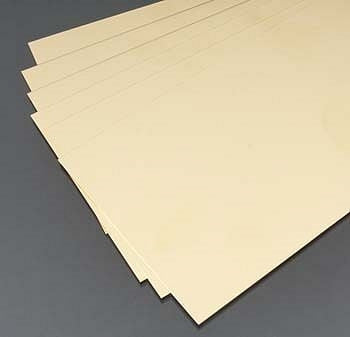 K&S Precision Metals #252 Brass Sheet 0.015" x 4" x 10" NIB