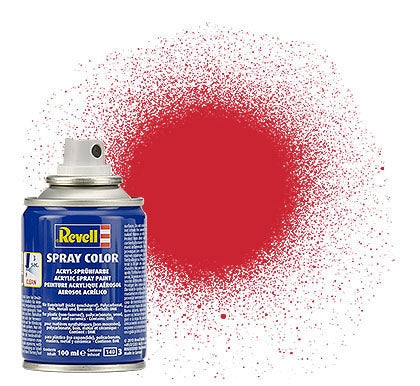 Revell Fiery Red Silk Acrylic Spray 100ml