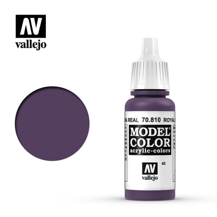 Vallejo 70810 Model Color Royal Purple Acrylic Paint 17mL NIB