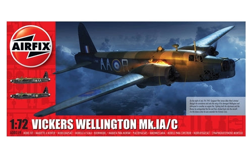 Airfix A08019 Vickers Wellington Mk.IA/C 1/72 Scale Plastic Model Kit NIB