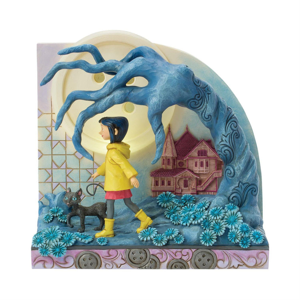 Coraline - "Button Moon Magic" (Claw Tree & Moon) Jim Shore