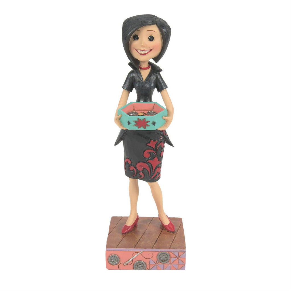 Coraline - Other Mother "A Haunting Gift" (Offering Button Eyes) Jim Shore
