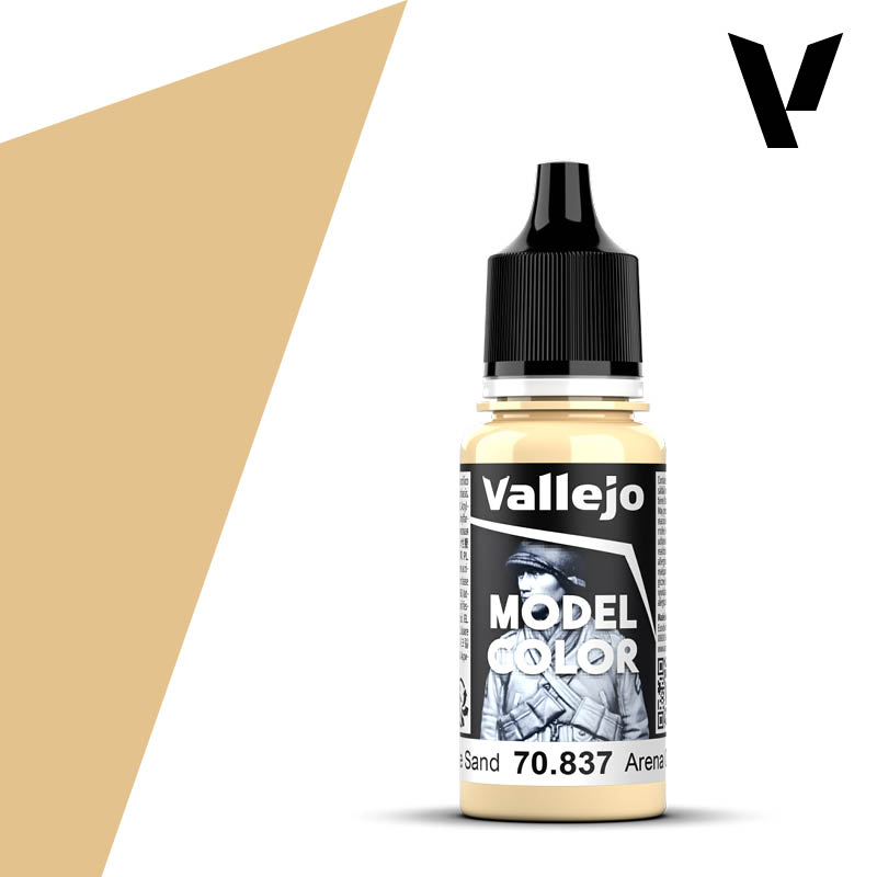 Vallejo Model Color Pale Sand Acrylic Paint 17ml