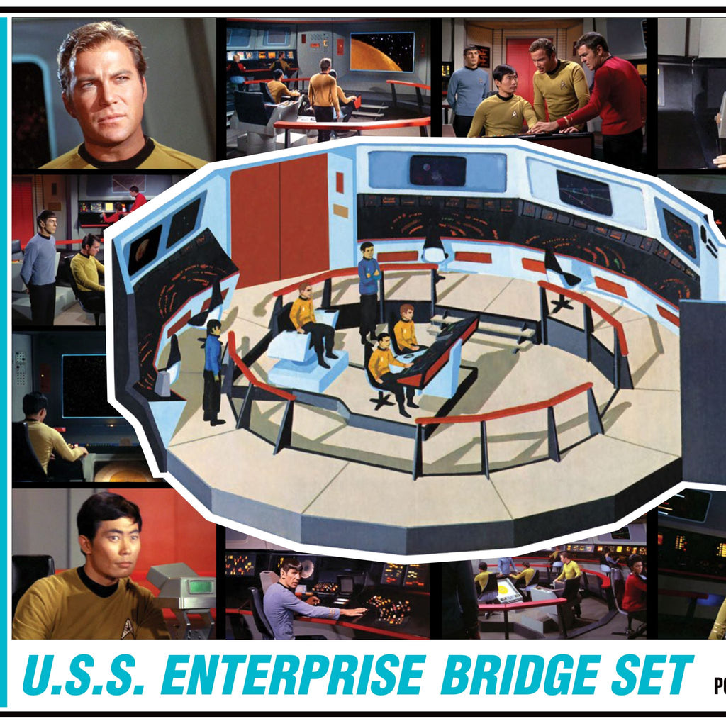 AMT Star Trek Enterprises Bridge 1:32 Model Kit