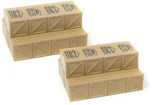 Classic Metal Works - Mini Details 20224 HO Ford Tractor Parts Wooden Crates Truck Load Pkg of 2 NIB