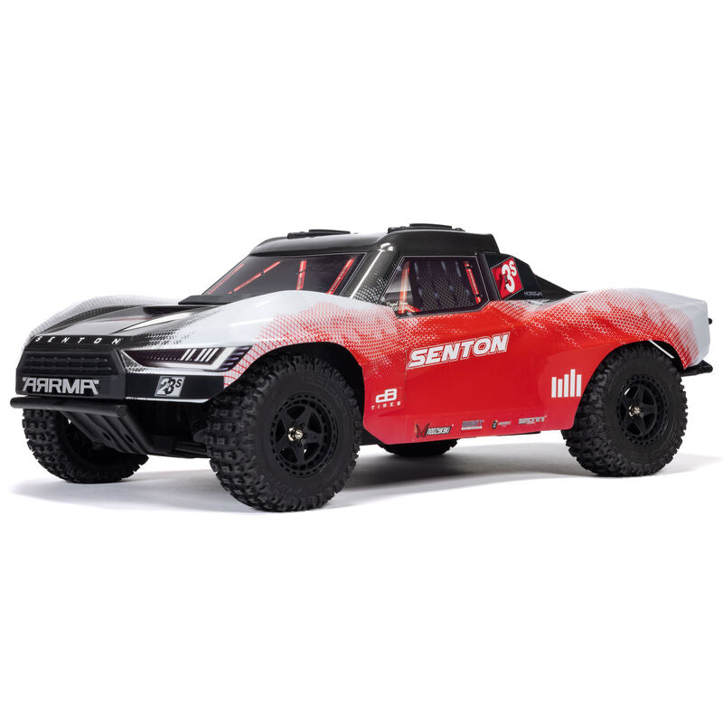 Arrma 1/10 SENTON 223S DSC 4X4 RTR Brushless RC Short Course Truck - Red