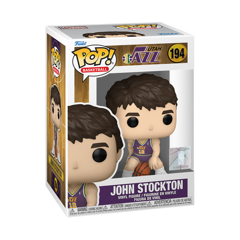 POP! NBA Legends - Utah Jazz John Stockton (Purple jersey)
