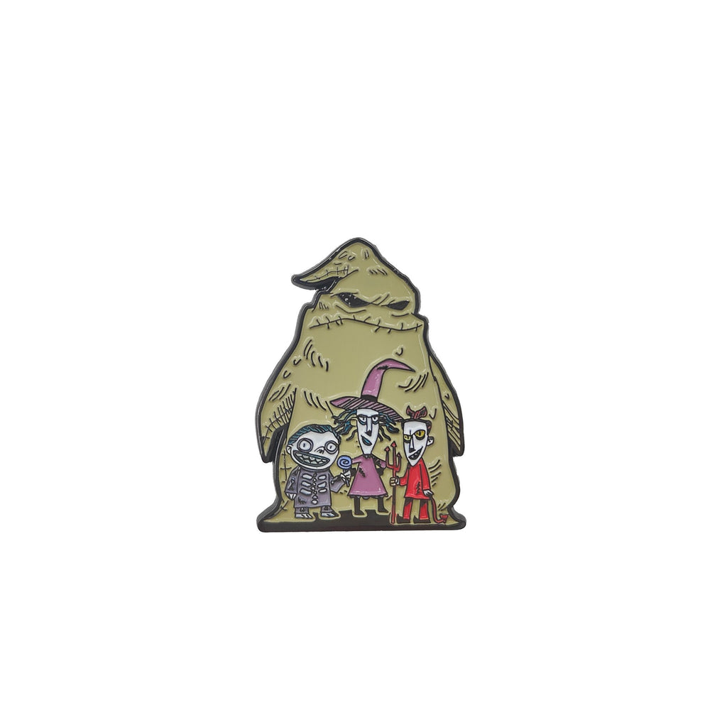 Nightmare Before Christmas - Oogie Boogie, Lock, Shock, & Barrel  Lapel Pin