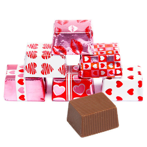 anDea Chocolate Valentine Gifts Solid Milk Chocolates in Premium Italian Foil