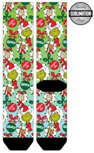 Grinch & Cindy Lou Who Socks