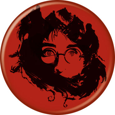 Harry Potter - Harry On Red Button