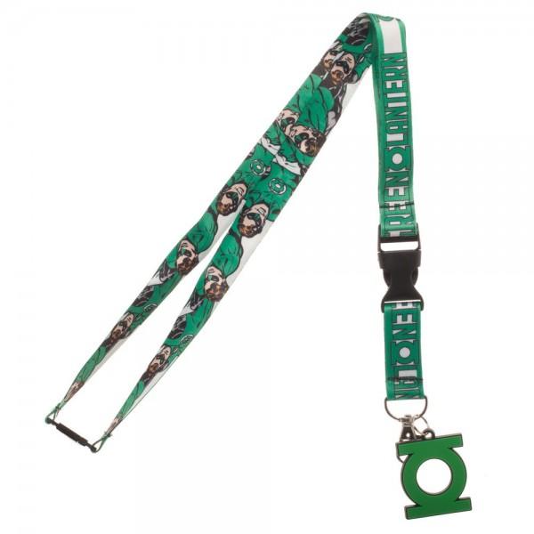 Green Lantern Logo Lanyard