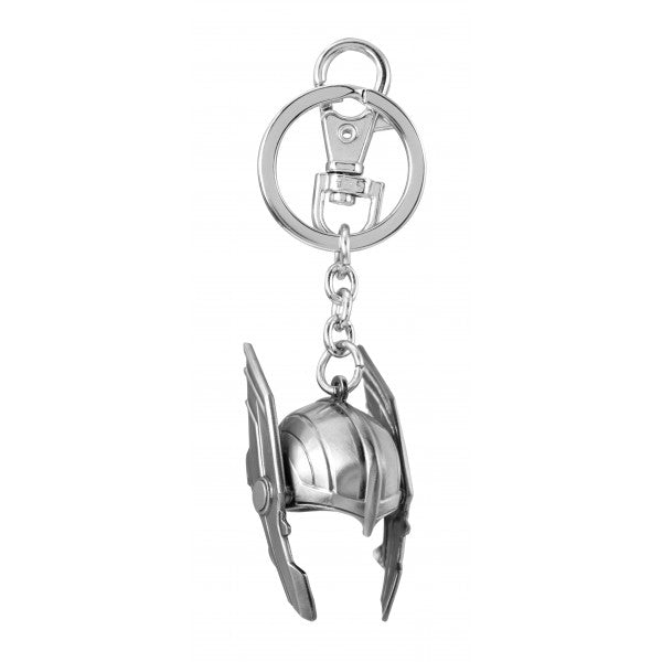 Thor Ragnorak - Thor's Helmet Pewter Keychain