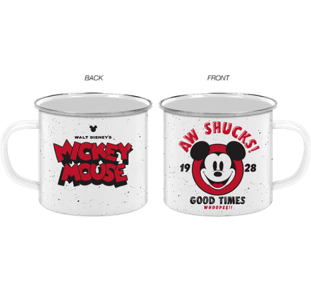 Mickey Mouse "Aw Shucks" 20oz Steel Camper Mug