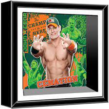 WWE Cena 14x14" Shadow Box
