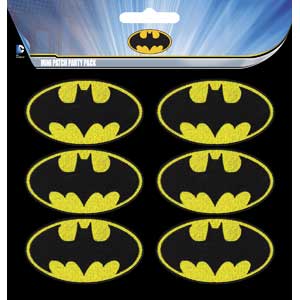 Batman 6Pc 2" Logo Patches