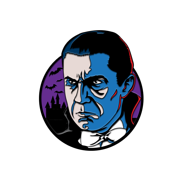 Lugosi Dracula Enamel Lapel Pin
