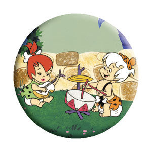 Flintstones - Pebbles & Bamm Bamm Button - Disc