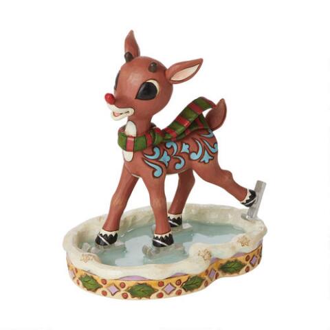 Rudolph Skating Jim Shore