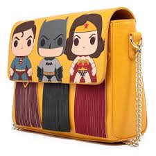 Loungefly - DC Trio Crossbody Bag